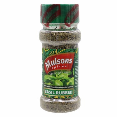 Mulsons Spices Rubbed Basil 20g