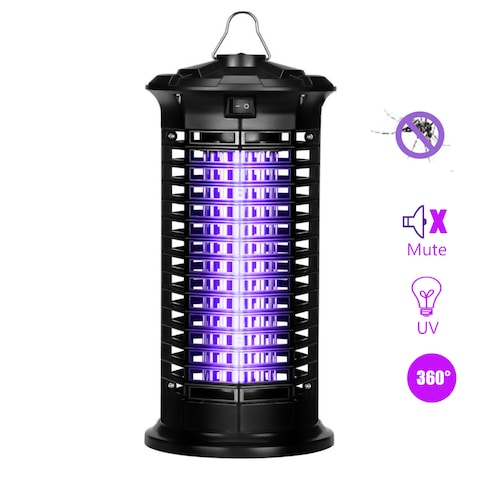 Generic-Electric Bug Zapper Mosquito Killer Bug Fly Insect Attractant Trap with UV Light Pests Catcher Lamp Portable Standing or Hanging for Indoor and Outdoor