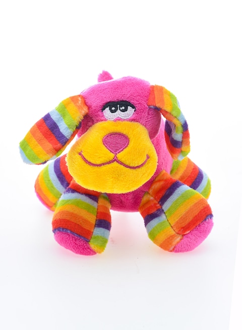 3 PERROS ARCOIRIS EXP. 24uds 10cm ( Multicolor Pink Dog )