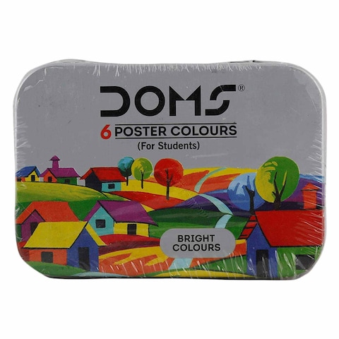 DOMS POSTER COLOURS 6 SHADES