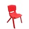 XIANGYU (28cm) red outdoor kids stackable plastic chair for kids