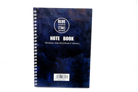 BLUE STAR NOTE BOOK BLUE 100S A5