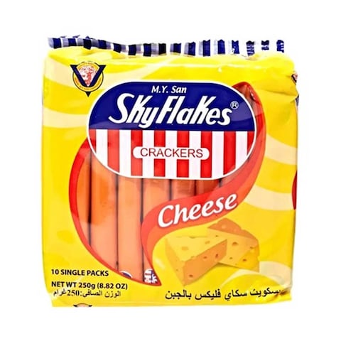 M.y. San Sky Flakes Crackers With Cheese 25g