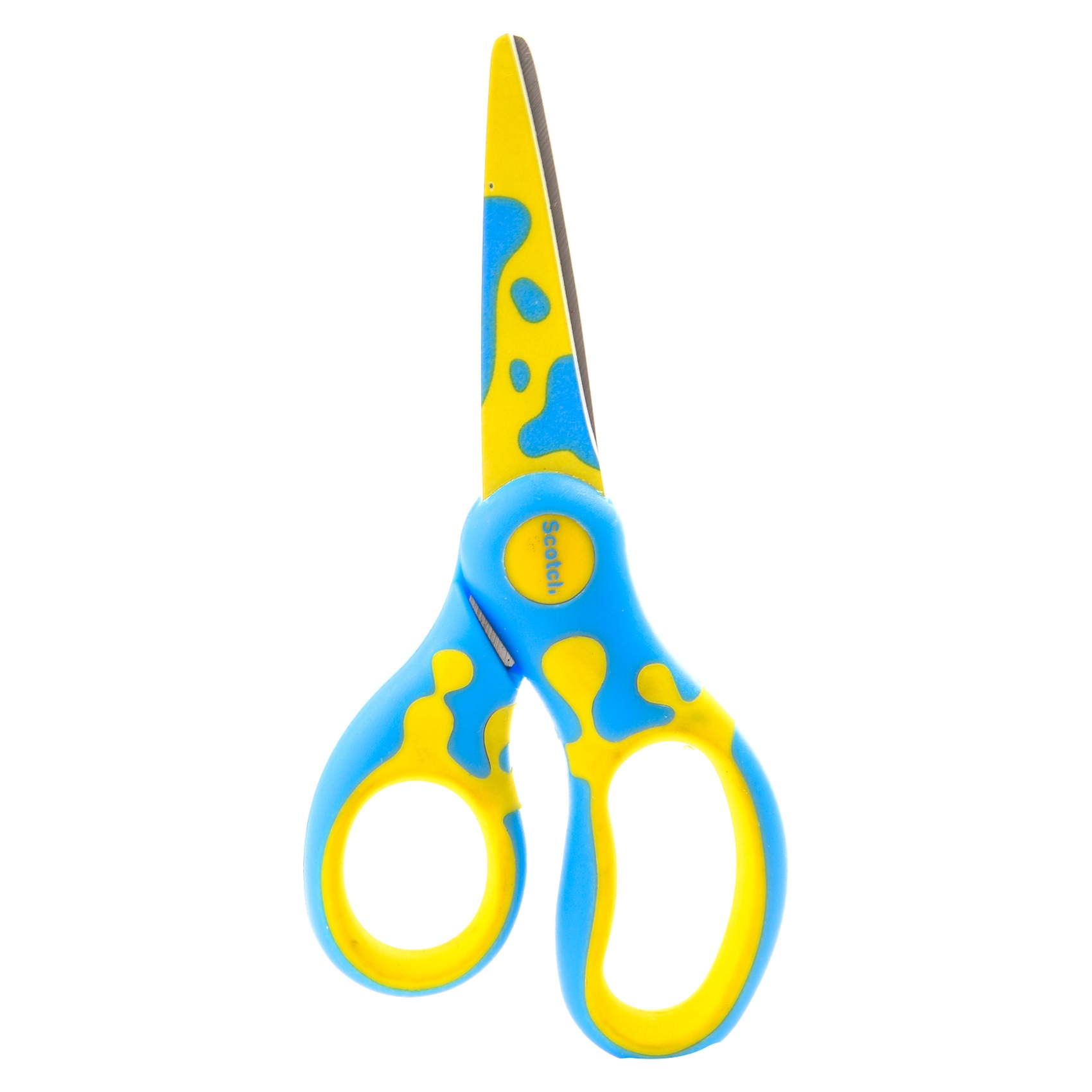 3M Scotch Kids Deco Scissors 1641 Yellow and Blue 13cm