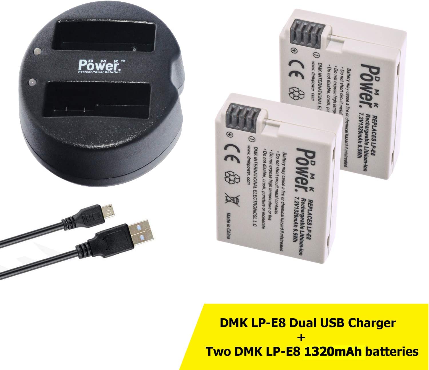 DMK Power DMK Power lp-e8 Battery