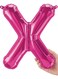Pioneer Balloons Foli Alphabet X Shaped Balloon