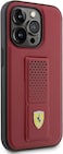 CG Mobile Ferrari Gripstand Case For iPhone 15 Pro Max (Red)
