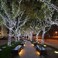 Solar String Lights 12M 100LED 8 Modes Solar Powered Lights for Home,Gardens, Patios,weddings and Parties (White)