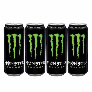 Monster Original Energy Drink 500ml x Pack of 4