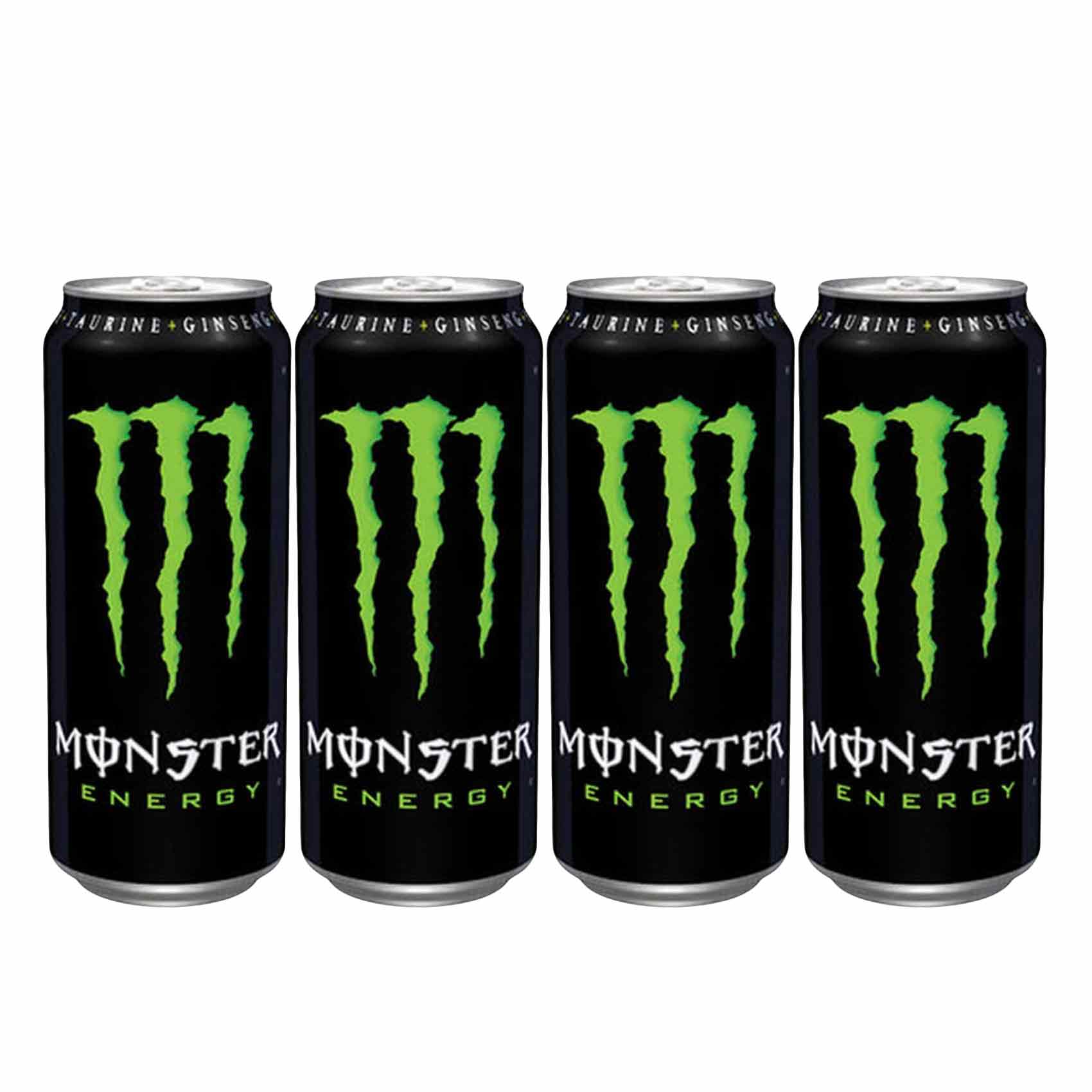 Monster Original Energy Drink 500ml x Pack of 4