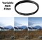 COOPIC 72mm Variable Neutral Density NDX Filter