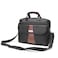 Senator Laptop Carry Bag 16 Inch Nylon Lightweight Expandable and Adjustable Computer Case KH8071 Black