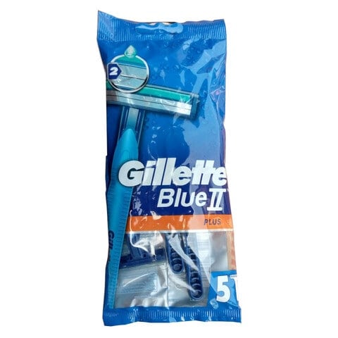 GILLETTE DISP RAZ BLUE II U:PLUS X5