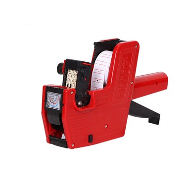 Generic-8 Digits Price Labeller Pricing Machine Kit with Labels &amp; Ink Roller for Office Supermarket Retail Shop Grocery Store Warehouse