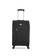 Giordano Softside Luggage Trolley 3 Pcs Set, Black