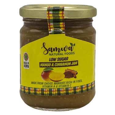 Samwa Natural Foods Mango And Cinnamon Jam 200g