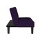 In House Yoomi 2 In 1 Sofabed Velvet Upholstered - Dark Purple