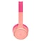 Belkin Soundform On-Ear Bluetooth Headphones With Mic Pink