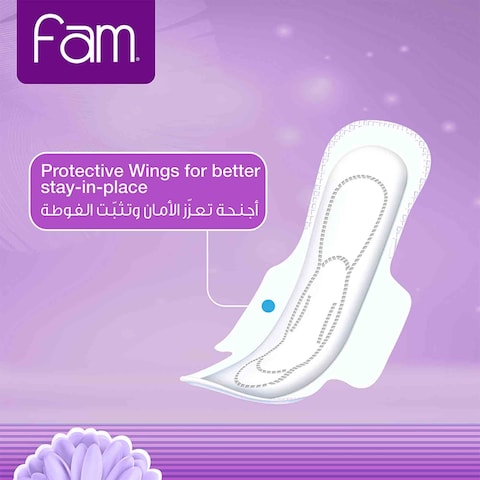 Fam Maxi Sanitary Pad Classic with Wings Super 50 pads