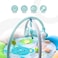 Moon Baby Playmat : 2-In-1 Foldable Baby Gyms &amp; Playmats, Baby Nest And Activity Center W/Hanging Sensory Toys, For 0 Month+ Newborn, Infant, Toddler, Baby Mat + 5 Detachable Toys Flower Theme