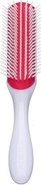 Denman Medium Styling 7 Row Brush - White With Rose Gold Crown - UK