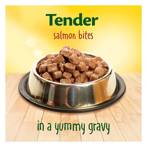 Purina Friskies Salmon In Gravy Wet Cat Food 85g