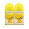 Carrefour Air Freshener Automatic Spray Refill Lemon 250ml Pack of 2