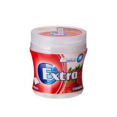إكسترا لبان بالفراولة - 60 قطعة