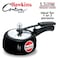 Hawkins Contura Aluminium Hard Anodised Pressure Cooker, 1.5 Litres, Black