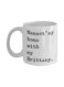muGGyz Try Doing Whatever Irving Said First Place Coffee Mug White