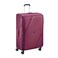 Delsey Maringa Luggage Soft Expandable 4 Wheel Trolley 82cm Purple