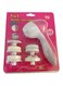 Generic 5-In-1 Beauty Care Massager Pink/White