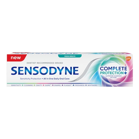 Sensodyne Fresh Breath Complete Protection+ Toothpaste White 75ml