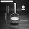 Generic-Silver Silver 2 Potato Masher Potato Peeler Stainless Steel Heavy Duty Integrated No Bending No Rusting Non-slip Food Masher for Bean Vegetable Fruits