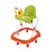 Lovely Baby Foldable Kids Walker LB 852 with Adjustable Height, Music &amp; Toys, Rotating Wheels, Foldable Safe Support Activity Walker for Toddlers, Small Infant Boy Girl 6-15 M - Orange
