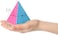 Fiddlys Pyramid Super Speed Sticker-Less Triangle Puzzle Cube, 3X3
