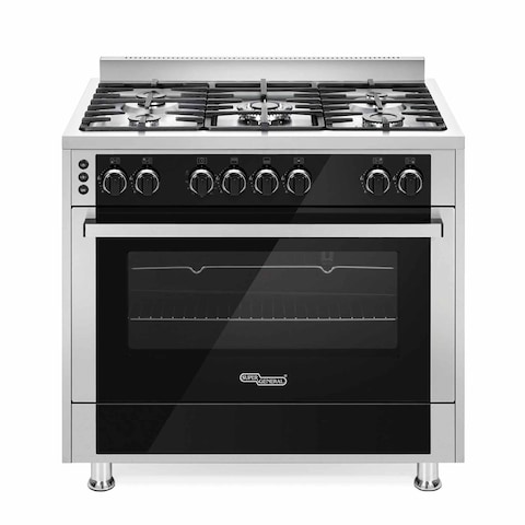 Super General 90X60 Cm Gas Cooker SGC916FSBOBG (Plus Extra Supplier&#39;s Delivery Charge Outside Doha)