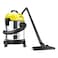 Karcher Classic Wet and Dry Drum Vacuum Cleaner WD 1s, 18 L, 1300 W, Yellow, Foam Filter