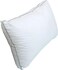 Comfy Luxurious Cotton Double Pipping Pillow - White