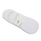 LA Collection 3X Pack Ladies Invisible Socks_White+