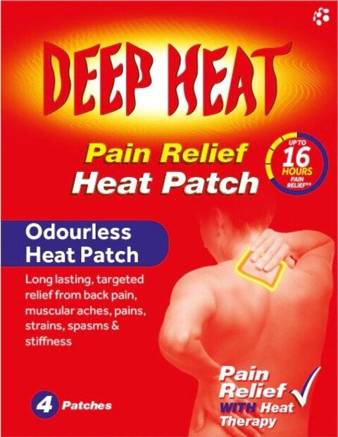 Deep Heat Patch 4&#39;S