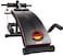 Marshal Fitness Heavy Duty Sit Up Exercise Bench with Pull up Spring Resistance Band And Push Up Bars-MFDS-1833