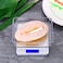 Generic-3000g/0.1g Accurate Kitchen Scale High-precision Jewelry Scale Mini Food Scale Electric Kitchen Scale with Two Trays Kitchen Baking Scale Pocket Scale