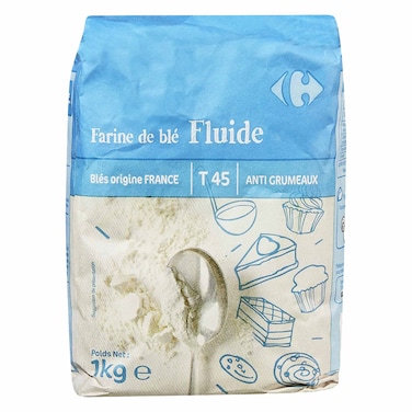 Carrefour Wheat Flour T45 Fluid 1Kg