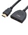 Trands HDMI 1 to 2 Male To Female Split Cable 1m