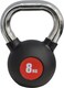 Skyland Rubber Coated Cast Iron Kettlebell With Chrome Handle Kettlebell Weight For Strength And Weight Training &ndash; Exercise Kettlebell For Whole Body Workout-Em-9267
