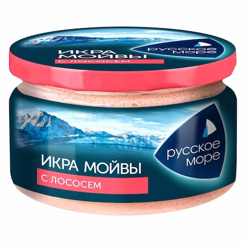 Russian Sea Delicious Capelin Caviar With Salmon 165g