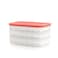 Tupperware Freezer Mates Ii Stack(3)- Wmel