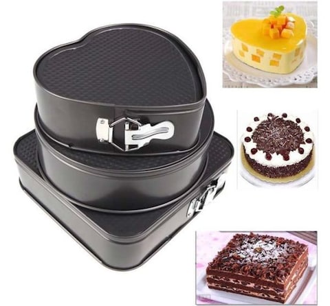 Generic 3-Piece Cake Mould Mix Set