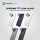 Amazing Thing iPhone 15 Pro and iPhone 15 Pro MAX Camera Lens Protector Supreme Tempered Glass Aluminum AR Lens Defender - Blue